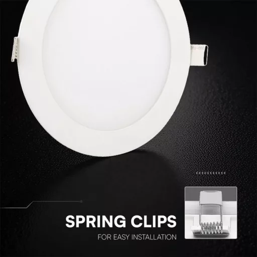 V-TAC Süllyeszthető kör alakú MINI LED panel 24W CCT 3in1 (Cree Chip) - 78676
