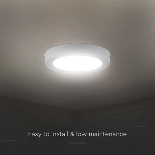 V-TAC Falon kívüli kör alakú LED panel 6W 3000K (SAMSUNG CHIP) - 78701