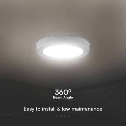 V-TAC Falon kívüli kör alakú LED panel 24W 6500K (SAMSUNG CHIP) - 78811