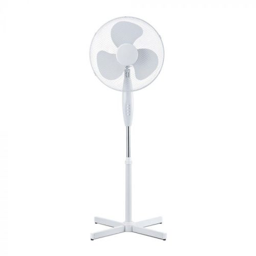 V-TAC 40W Álló ventilátor kereszt talppal - fehér - 7922