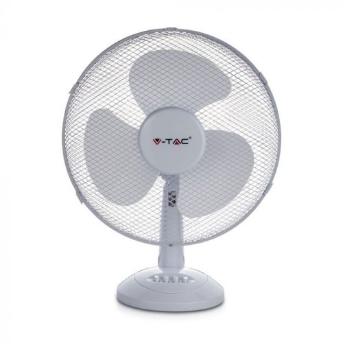 V-TAC 40W Asztali ventilátor - fehér - 7924