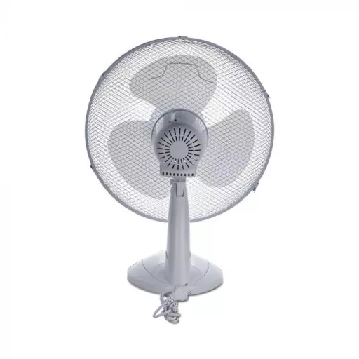 V-TAC 40W Asztali ventilátor - fehér - 7924