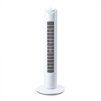 V-TAC 45W Torony ventilátor időzítővel - fehér - 7926