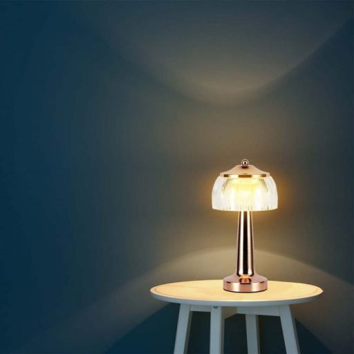 V-TAC 1W LED Tölthető Asztali lámpa - 1800mAh - arany - 7938