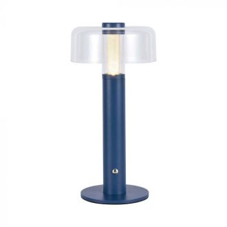  V-TAC 1W LED Tölthető Asztali lámpa - 1800mAh - viola - 7942
