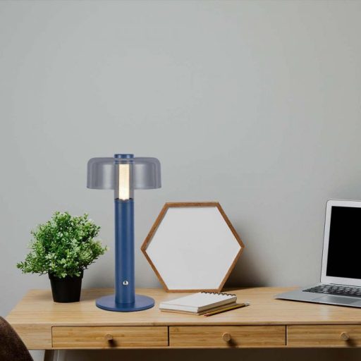 V-TAC 1W LED Tölthető Asztali lámpa - 1800mAh - viola - 7942