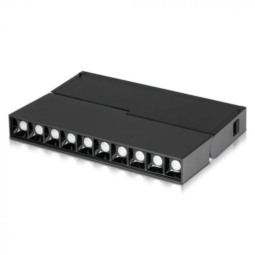 V-TAC 10x2W LED Mágneses sínes lámpa IP20 24V 3000K - fekete - 7964
