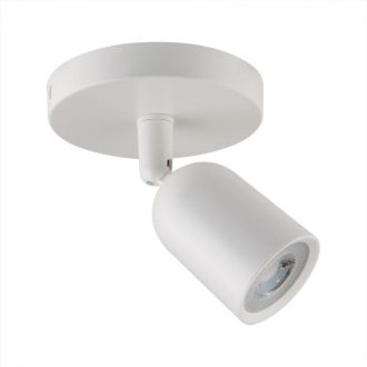   V-TAC Led 1 x GU10 falra szerelhető lámpatest - fehér - 7980