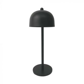   V-TAC 3W LED Tölthető Asztali lámpa - 1800mAh - fekete - 7985