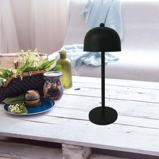 V-TAC 3W LED Tölthető Asztali lámpa - 1800mAh - fekete - 7985