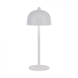   V-TAC 3W LED Tölthető Asztali lámpa - 1800mAh - fehér - 7986