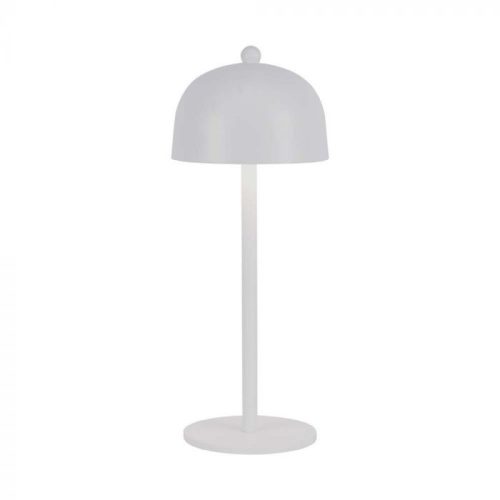 V-TAC 3W LED Tölthető Asztali lámpa - 1800mAh - fehér - 7986