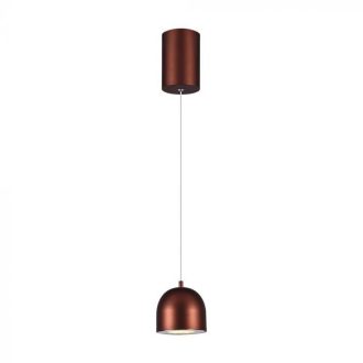   V-TAC LED Függeszték lámpa 8.5W Érintő kapcsolóval - barna  - 3000K - 7997