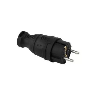 VITO gumi dugvilla IP44 fekete 250V 16A - 8006450