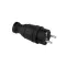 VITO gumi dugvilla IP44 fekete 250V 16A - 8006450