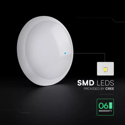 V-TAC LED Mennyezeti lámpa (Cree Chip) 8W-16W-20W 3IN1 IP65 3IN1- 801-24-6