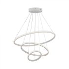 V-TAC 32W LED dizájn függeszték - fehér- 3000K - 8018