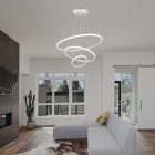 V-TAC 32W LED dizájn függeszték - fehér- 3000K - 8018