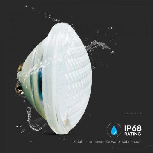 V-TAC LED Medence lámpa  PAR56 25W 12V 120° 6500K IP68 kör - 8025