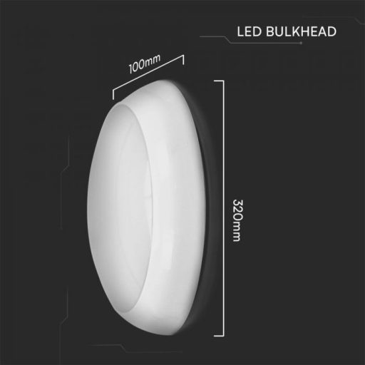 V-TAC LED Mennyezeti lámpa SAMSUNG chip 8W 16W 20W IP65 3IN1 mozgásérzékelővel - 804-24