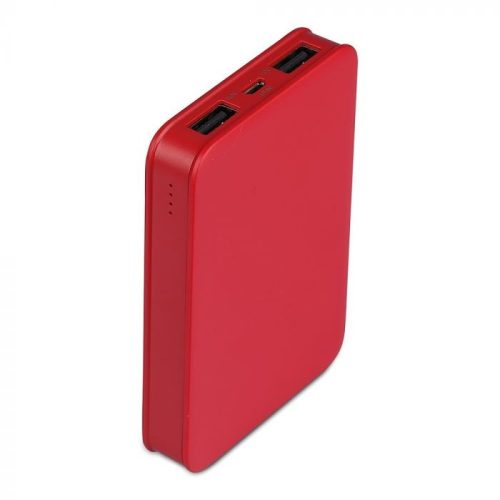 V-TAC Powerbank (hordozható töltő) 5000mAh piros - 8192