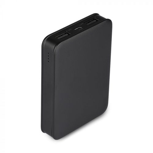 V-TAC Powerbank (hordozható töltő) 5000mAh fekete - 8193