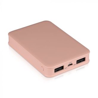   V-TAC Powerbank (hordozható töltő) 5000mAh rózsaszín - 8194