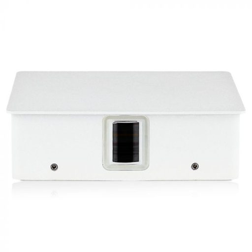 V-TAC 4W led fali lámpatest négyzet, fehér 3000K - IP65 - 8209