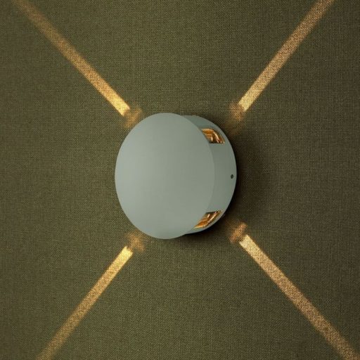 V-TAC 4W led fali lámpatest kerek, fehér 4000K - IP65 - 8214