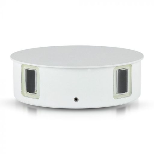 V-TAC 4W led fali lámpatest kerek, fehér 4000K - IP65 - 8214