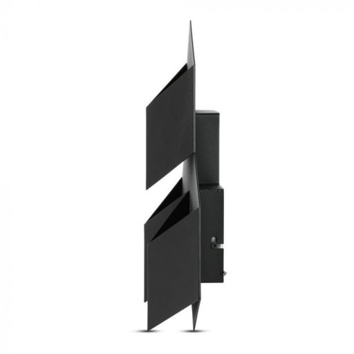 V-TAC 9W LED Fali lámpa fekete színű 3000K - 8223