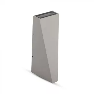 V-TAC LED fali lámpatest 6W szürke 4000K - IP65 - 8300