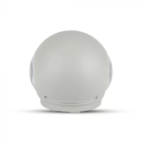 V-TAC 6W LED Fali világítás IP65 szürke színű kerek 3000K - 8305