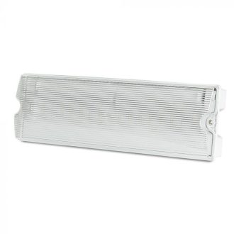   V-TAC Vészkijárati lámpa 3W 12 órás töltés IP65 6400K - 83111