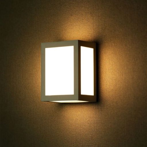 V-TAC 12W LED Fali lámpa szürke színű 6400K - IP65 - 8339