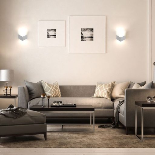 V-TAC LED 3W fali lámpa - fehér - 3000K - 8344