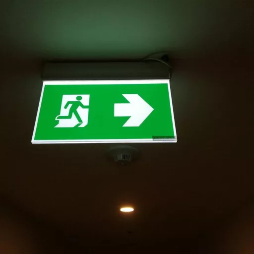 V-TAC LED 2W Falfelületi vészkijárat jelző lámpa (Cree Chip) 6000K - 836-6