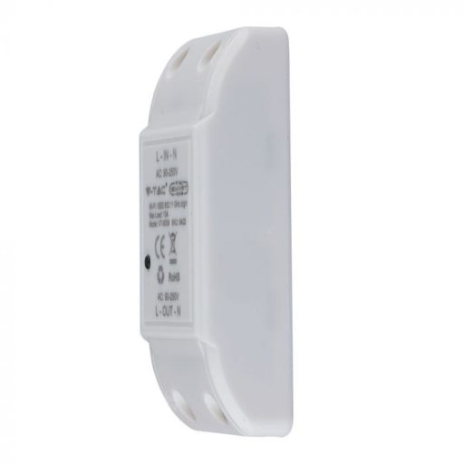 V-TAC SMART WIFI Online kapcsoló, Amazon Alexa & Google Home kompatibilis - 8422