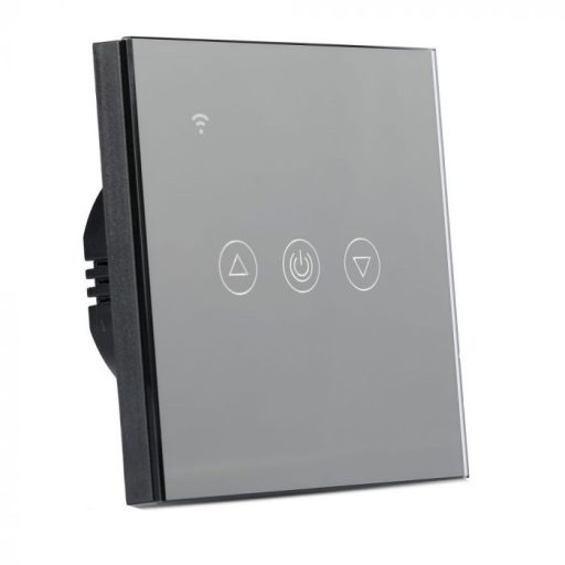 V-TAC SMART HOME WIFI-s érintős fényerőszabályzó fekete - 8432