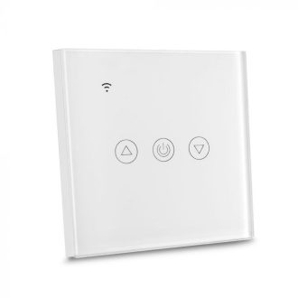   V-TAC SMART HOME WIFI-s érintős fényerőszabályzó fehér - 8433