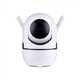   V-TAC 1080P IP beltéri kamera tápcsatlakozóval automatikus követés funkcióval - 8439