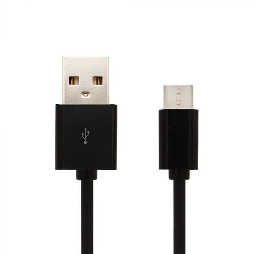 V-TAC Micro USB kábel 1,5m fekete - 8448