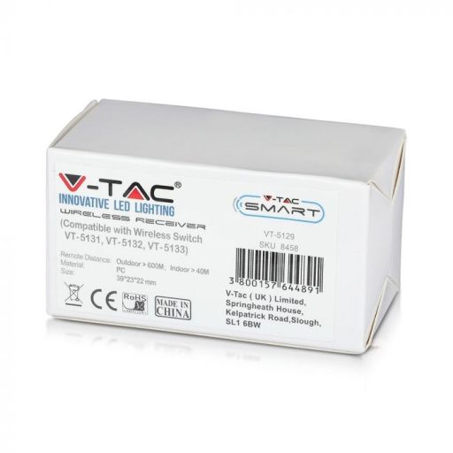 V-TAC SMART Vevőkészülék, több mint 600m hatótávolság - 8458