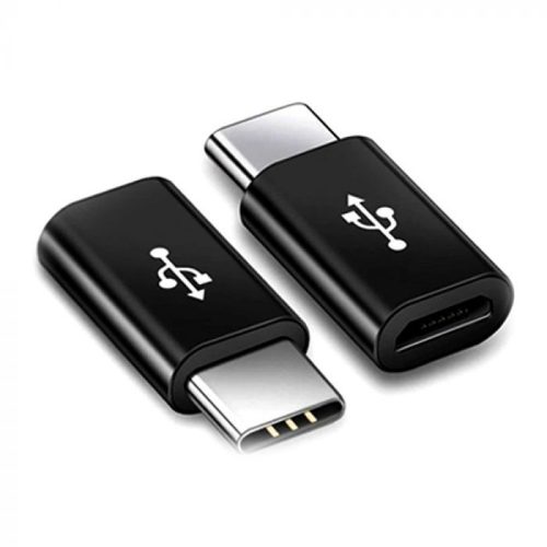 V-TAC USB "C" adapter (átalakító) fekete- 8471