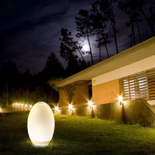 V-TAC LED Tojás formájú napelemes (Solar) dekor világítás RGB - 8557