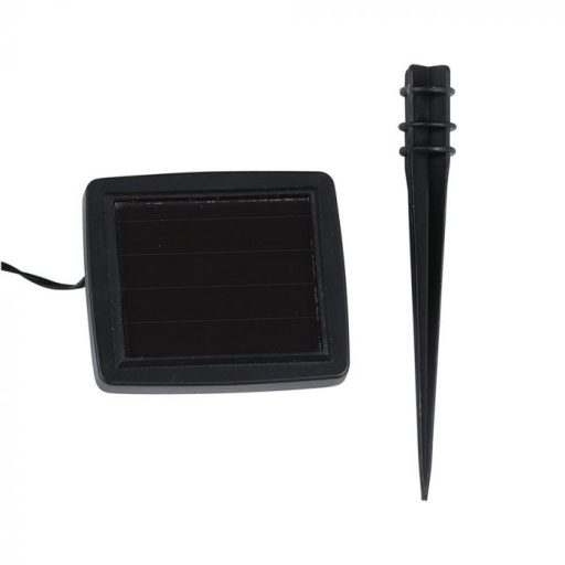 V-TAC LED Napelemes Fényfüzér 2 méter 10x1W IP44 3000K - 8559