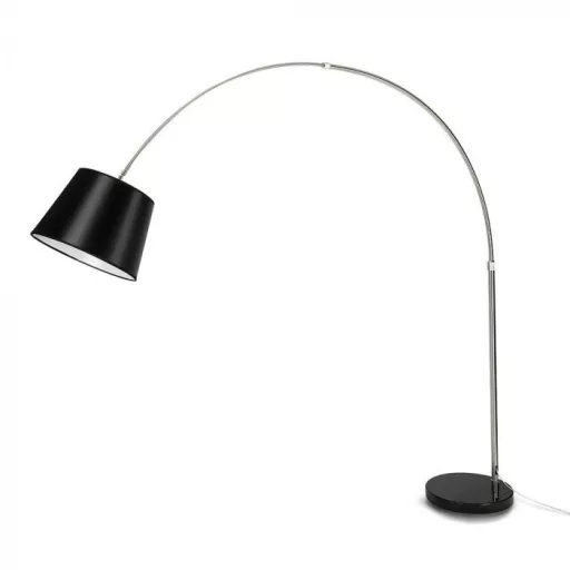 V-TAC LED Állólámpa E27  - fekete - 8564