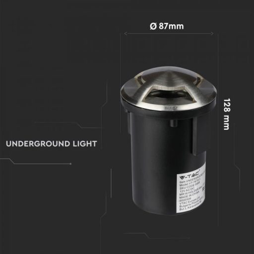 V-TAC TALAJLÁMPA MR16-GU5.3 FOGLALATTAL 12V IP67 3 irányú - 8566