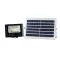 V-TAC 12W LED napelemes (SOLAR) reflektor távirányítóval 120° 4000K fekete házas  - 8573