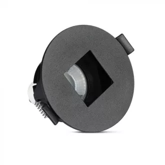 V-TAC Led GU10 Spot Keret beépíthető - fekete - 8598